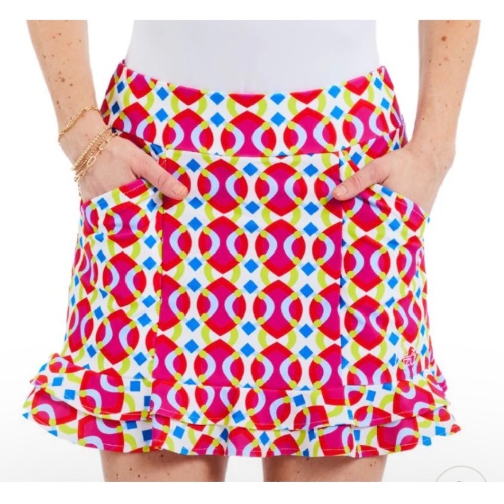 Tzu Tzu Sport ChaCha Bazaar Skort Skirt Size‎ Medium Golf Tennis